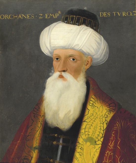 Portrait of Orhan I (1281-1362), Sultan of the Ottoman Empire de Unbekannter Künstler