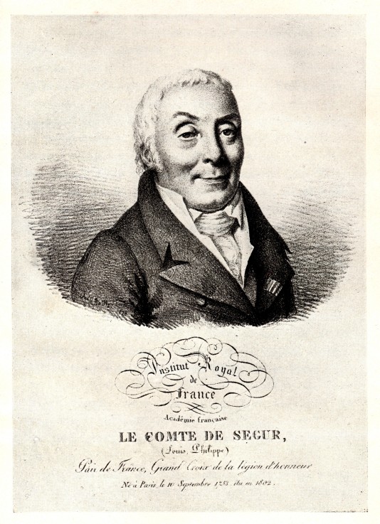 Portrait of Philippe Henri, marquis de Ségur (1724-1801) de Unbekannter Künstler