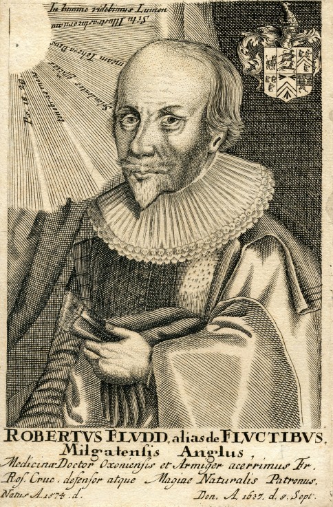 Portrait of Robert Fludd (1574-1637) de Unbekannter Künstler