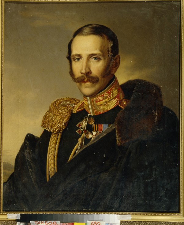 Portrait of Sergei Grigoriyevich Stroganov (1794–1882), governor general of Moscow de Unbekannter Künstler