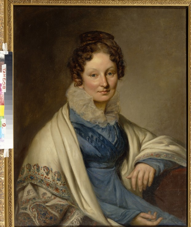 Portrait of Sophia Ivanovna Boratynskaya (1797-1862) de Unbekannter Künstler