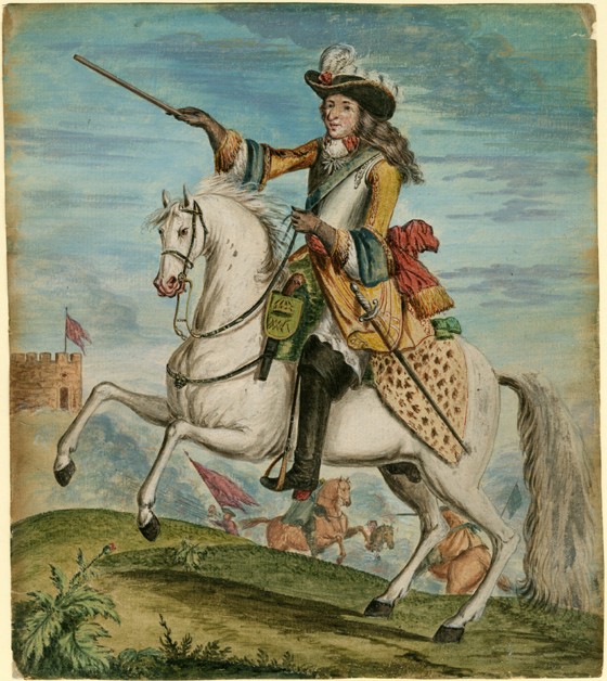 Portrait of William III of England (1650-1702) de Unbekannter Künstler