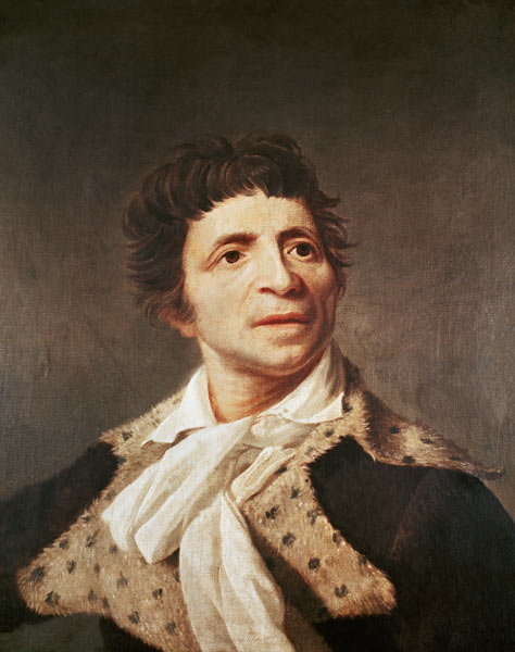 Portrait of Jean-Paul Marat (1743-1793). After Joseph Boze de Unbekannter Künstler