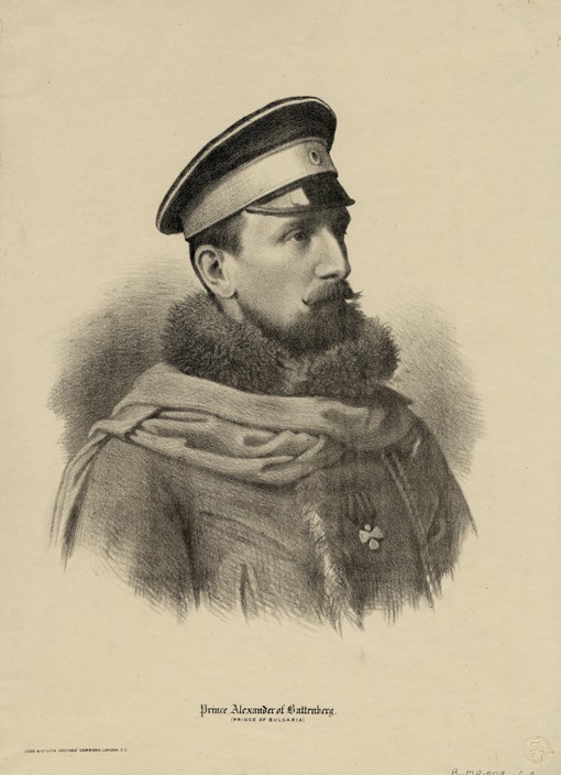 Alexander Joseph (1857-1893), Prince of Bulgaria de Unbekannter Künstler