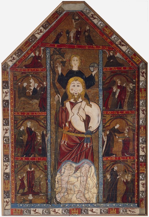 Retable of Saint Christopher de Unbekannter Künstler