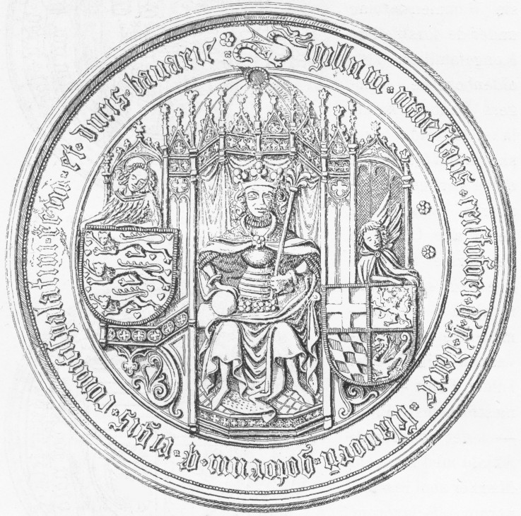 Seal with Portrait of Christopher of Bavaria de Unbekannter Künstler