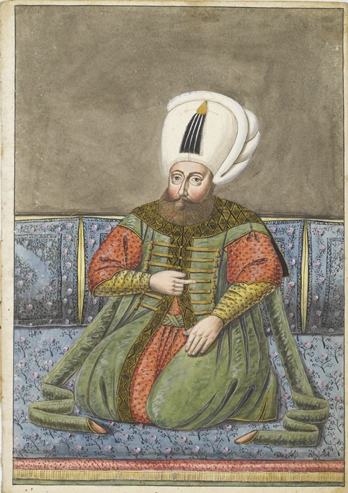 The Sultan Osman I de Unbekannter Künstler