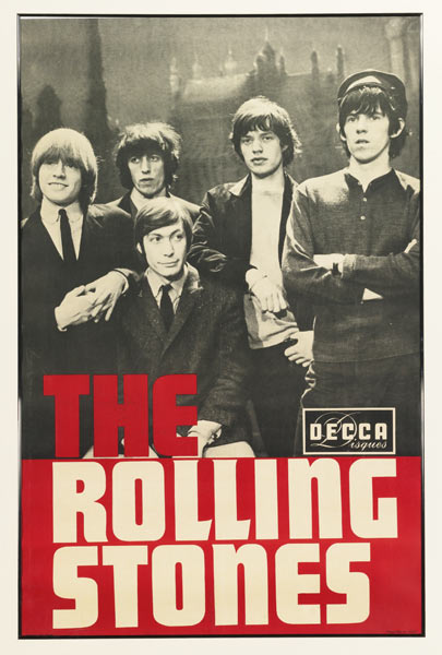 The Rolling Stones. Poster for the Paris Olympia de Unbekannter Künstler