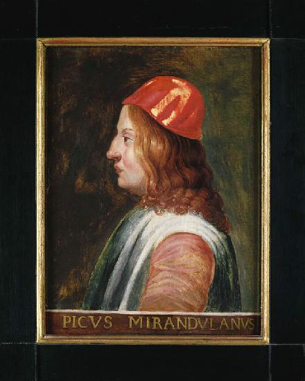 Portrait of Giovanni Pico della Mirandola