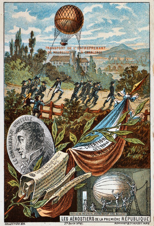 Transport of the "Entreprenant" from Mauberge to Charleroi, 1794 (From the Series "The Dream of Flig de Unbekannter Künstler