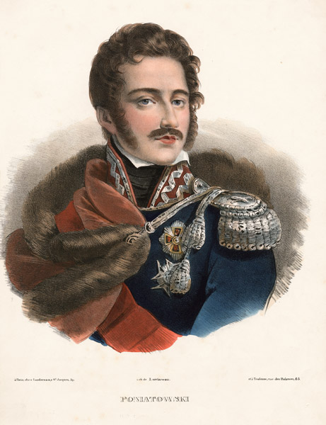 Prince Józef Poniatowski de Unbekannter Künstler