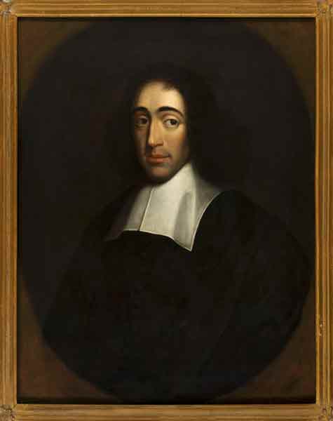 Portrait of Baruch Spinoza de Unbekannter Künstler
