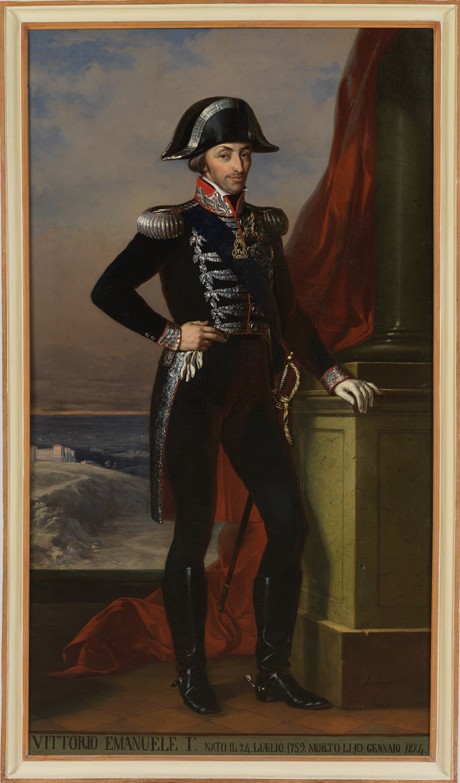 Victor Emmanuel I of Sardinia (1759-1824) de Unbekannter Künstler