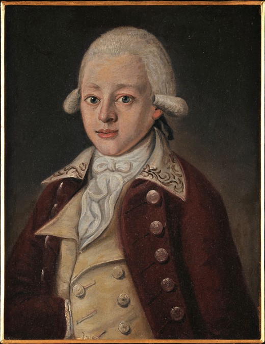 Wolfgang Amadeus Mozart (1756-1791) de Unbekannter Künstler