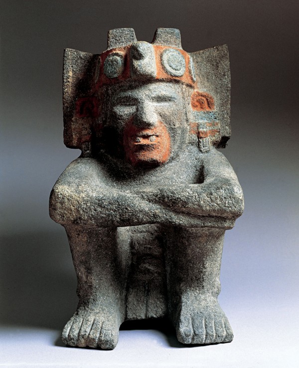 Xiuhtecuhtli, Aztec god of fire, day and heat de Unbekannter Künstler