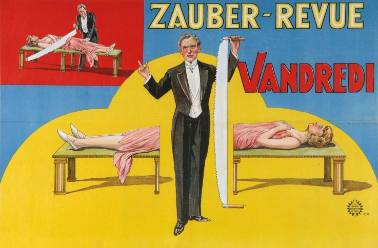 Vandredi Magic Revue (Poster) de Unbekannter Künstler