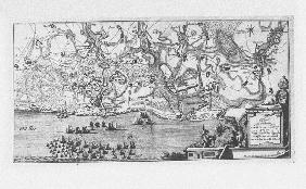 The capture of the Prussian fortress of Kolberg on 16 December 1761