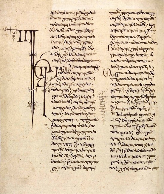 Georgian-language Manuscript de Unbekannter Meister