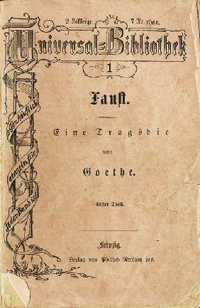 Goethe's "Faust I", the first volume of Reclam's Universal Library, appeared on November 10, 1867