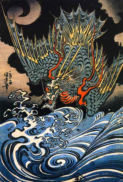Sea-Dragon de Utagawa Kuniyoshi