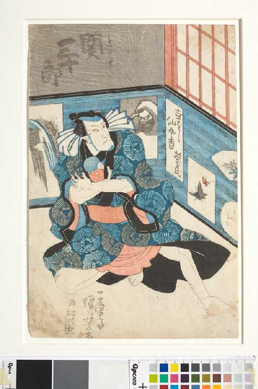 Seki Sanjuro II de Utagawa Kuniyoshi