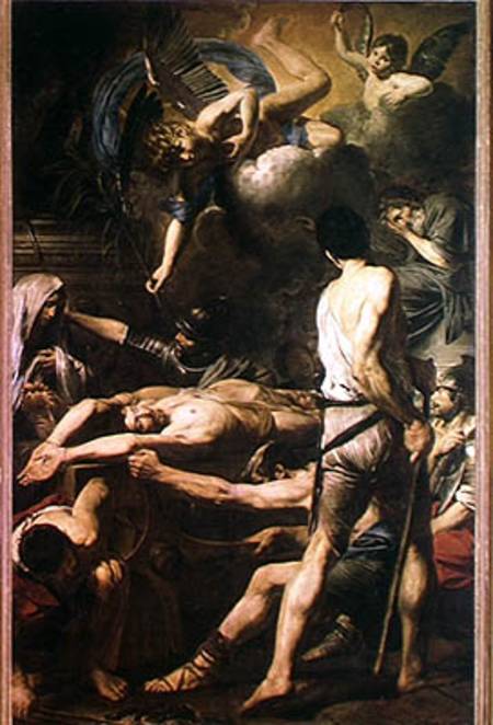 Martyrdom of St. Processus and St. Martinian de Valentin de Boulogne