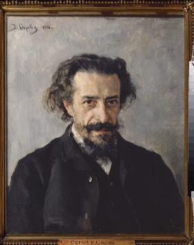 Portrait of composer Pavel Ivanovich Blaramberg (1841-1908)
