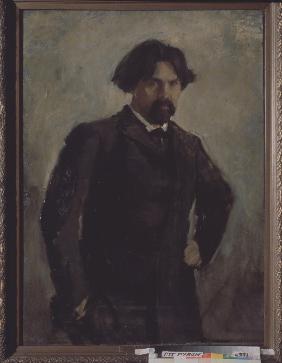 Portrait of the artist Vasily Surikov (1848-1916)