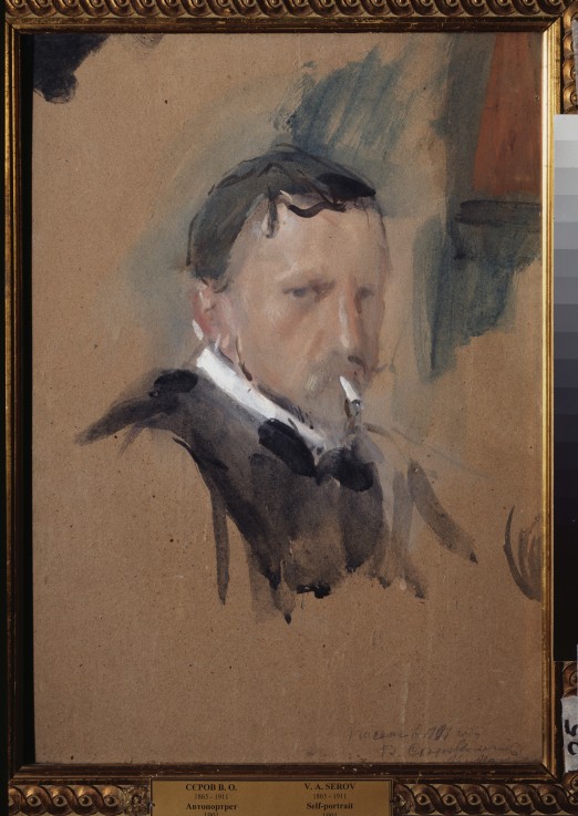 Self-portrait de Valentin Alexandrowitsch Serow