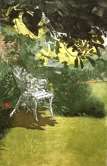 Summer Garden (print)  de Valerie  Daniel