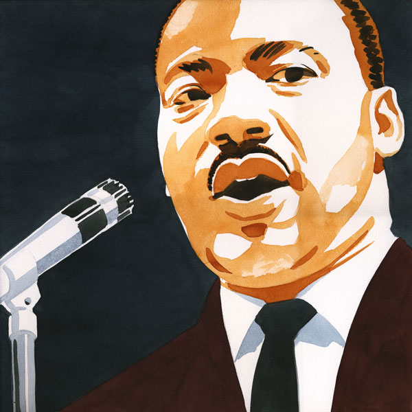 Martin Luther King de Pavel van Golod