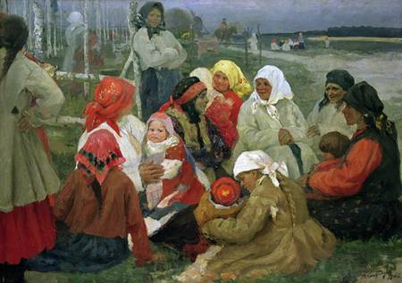 Peasant Women de Vassa Epifanova