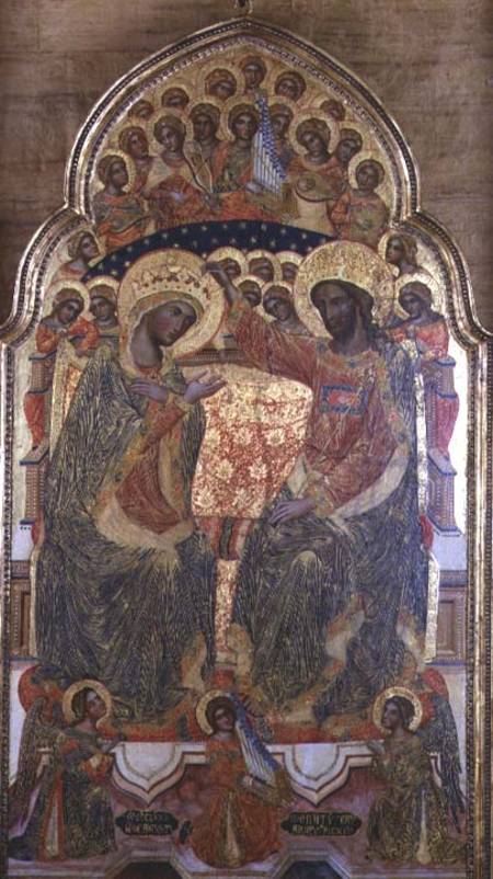 Coronation of the Virgin de Veneziano Caterino