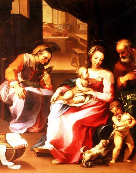 Holy Family de Ventura di Arcangelo Salimbeni
