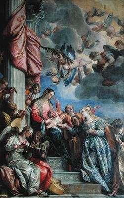 The Mystic Marriage of St. Catherine de Veronese, Paolo (eigentl. Paolo Caliari)