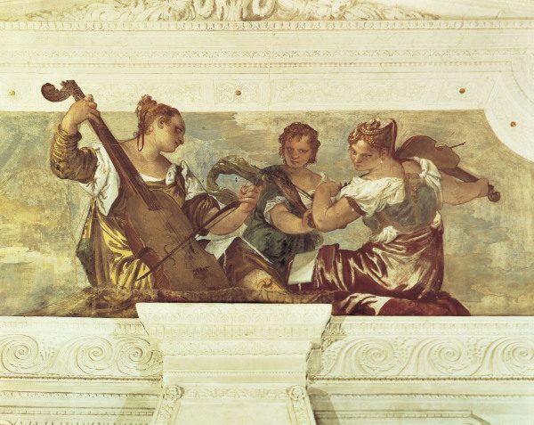 P.Veronese / Harmony / Fresco de Veronese, Paolo (eigentl. Paolo Caliari)
