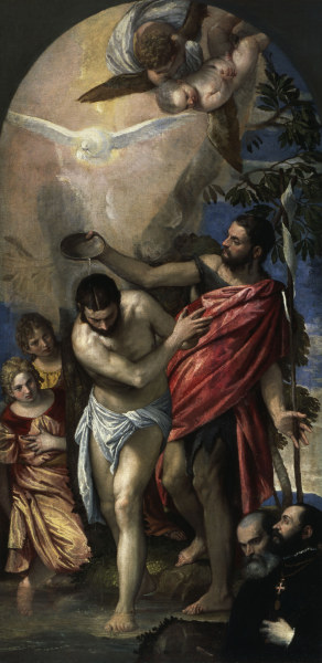Baptism of Christ / Veronese / c.1561 de Veronese, Paolo (eigentl. Paolo Caliari)