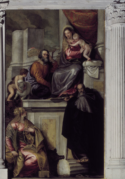 Madonna, Child & Saints / Veronese de Veronese, Paolo (eigentl. Paolo Caliari)