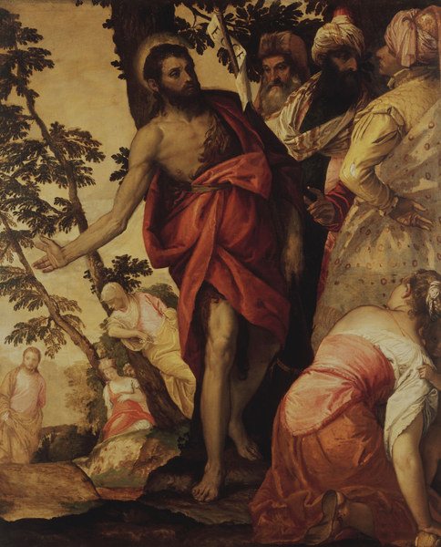 Veronese / Sermon of St.John / c.1570 de Veronese, Paolo (eigentl. Paolo Caliari)