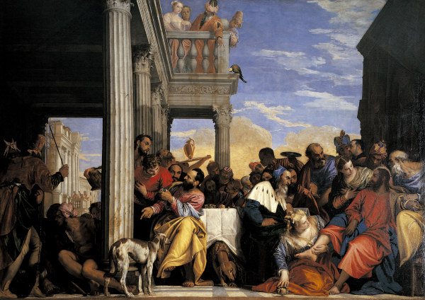 Veronese / Banquet at the House of Simon de Veronese, Paolo (eigentl. Paolo Caliari)