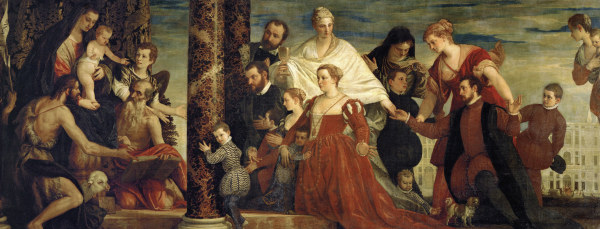 Madonna & Cuccina Family /Veronese/ 1571 de Veronese, Paolo (eigentl. Paolo Caliari)