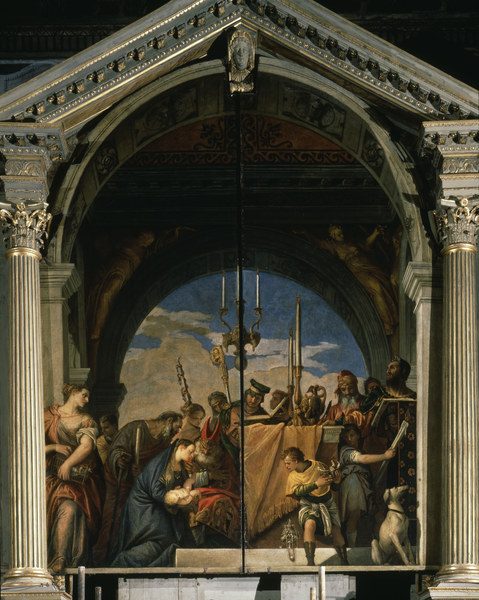 Presentation in the Temple / Veronese de Veronese, Paolo (eigentl. Paolo Caliari)