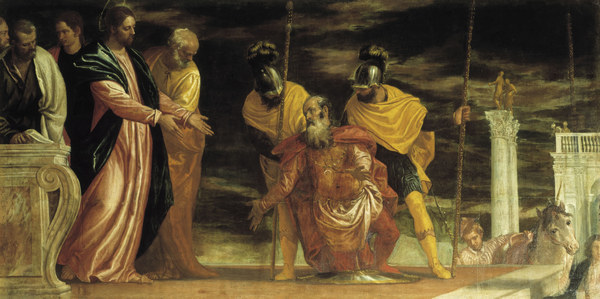 Veronese / Centurion at Capernaum / Ptg. de Veronese, Paolo (eigentl. Paolo Caliari)