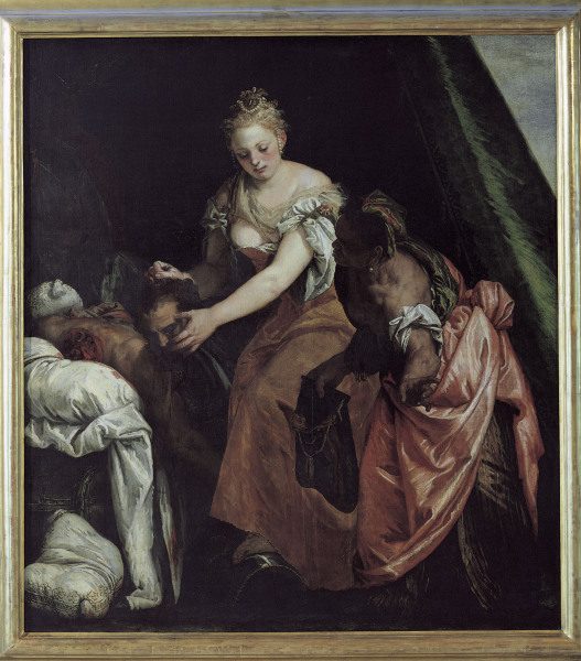 Veronese / Judith and Holofernes /c.1580 de Veronese, Paolo (eigentl. Paolo Caliari)