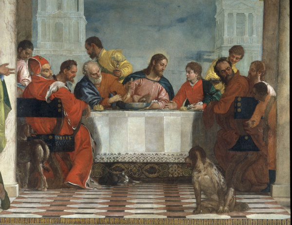 Veronese / Feast in the House of Levi de Veronese, Paolo (eigentl. Paolo Caliari)