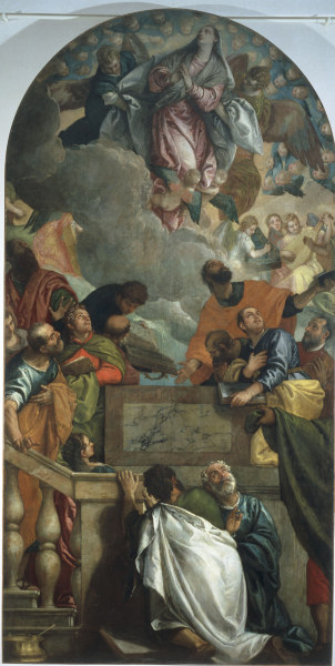 Veronese-Workshop / Ascension of Mary de Veronese, Paolo (eigentl. Paolo Caliari)