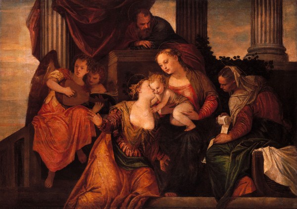 Veronese / Myst.Marriage of St.Catherine de Veronese, Paolo (eigentl. Paolo Caliari)