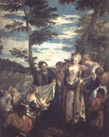 Moses Rescued from the Nile de Veronese, Paolo (eigentl. Paolo Caliari)