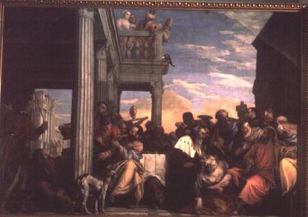 Christ at Dinner in the House of Simon the Pharisee de Veronese, Paolo (eigentl. Paolo Caliari)