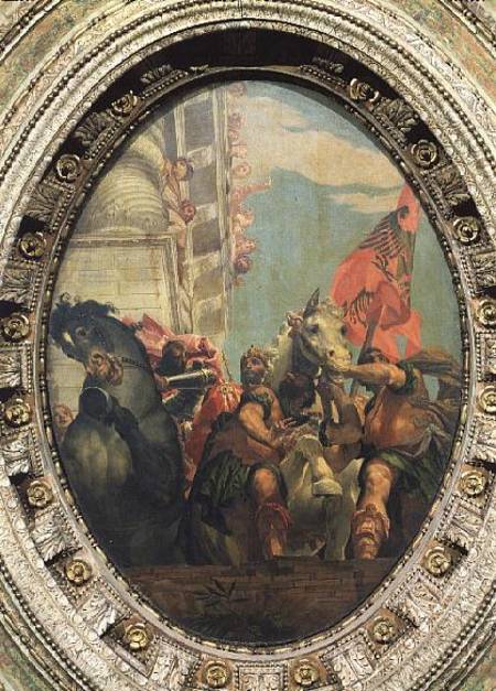 The Triumph of Mordecai de Veronese, Paolo (eigentl. Paolo Caliari)